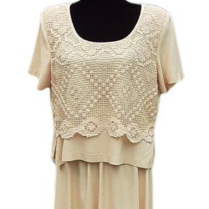 Yellow Two-Piece Maxi